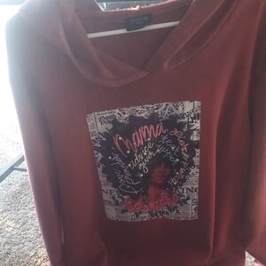 Women's Hoodie with Graphic Print